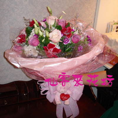 【B-169】花束精選:母親節 感恩花束 康乃馨花束