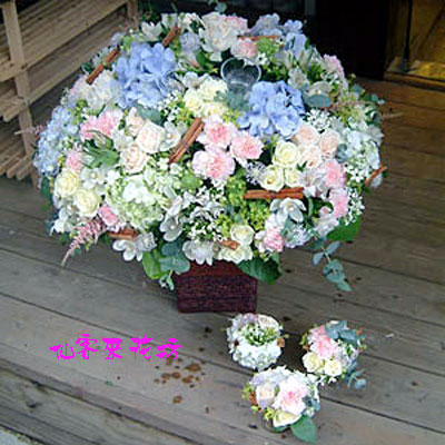 【A-062】花店精選:歐式盆花-亮麗