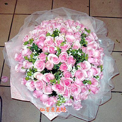【R-050】花店精選:玫瑰花束.99朵玫瑰花束-真情感動