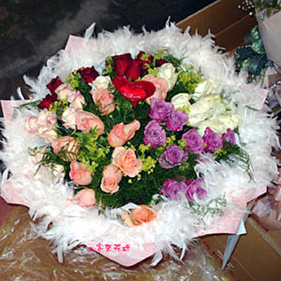 【R-113】花店精選:玫瑰花束.99朵玫瑰花束-我的最愛