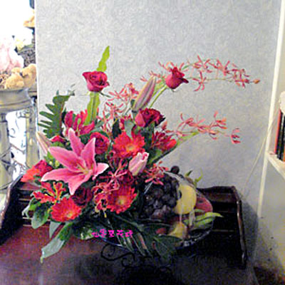 【A-202】祝賀盆花,桌上盆花,盆花設計,盆花推薦