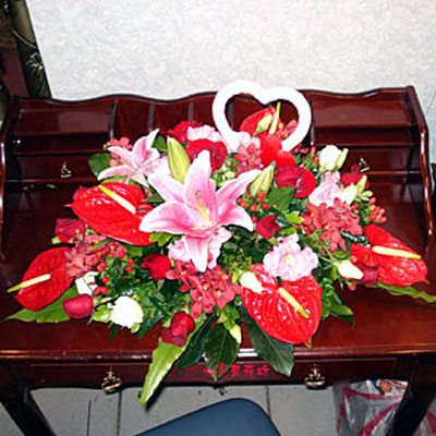 【A-189】祝賀盆花,開幕盆花,喜慶盆花,藝術盆花